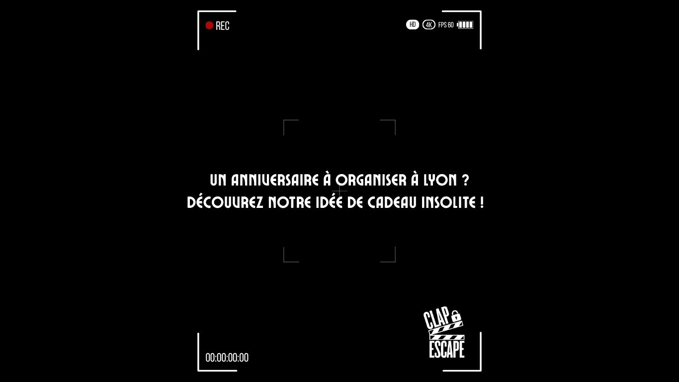 Cherchez-vous l'idée cadeau parfaite pour un anniversaire à Lyon ? Découvrez notre concept original au cœur de la ville. Une activité insolite idéale pour tous les âges et toutes les envies. À découvrir ici !