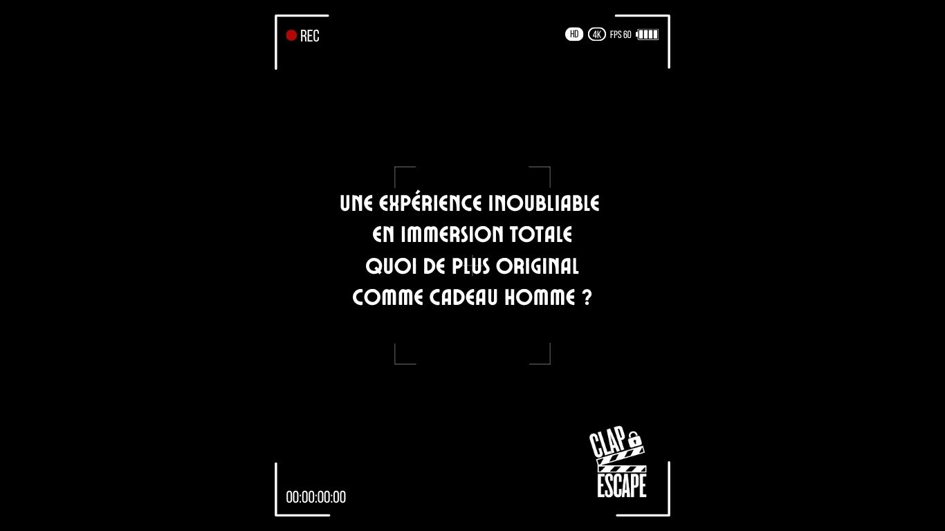 Quel cadeau homme choisir à Lyon pour sortir de l'ordinaire ? Découvrez notre concept d'immersion totale. L'idée cadeau originale par excellence pour un succès garanti. Cliquez pour en savoir plus !