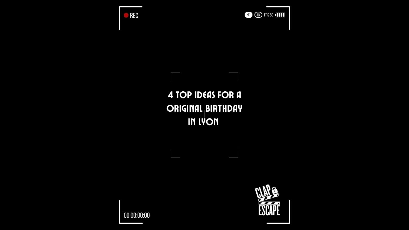 Looking for an original birthday celebration in Lyon ? Discover our selection of 4 unusual ideas to celebrate the event in a unique way. Fun activities, immersive experiences, and unforgettable memories guaranteed !