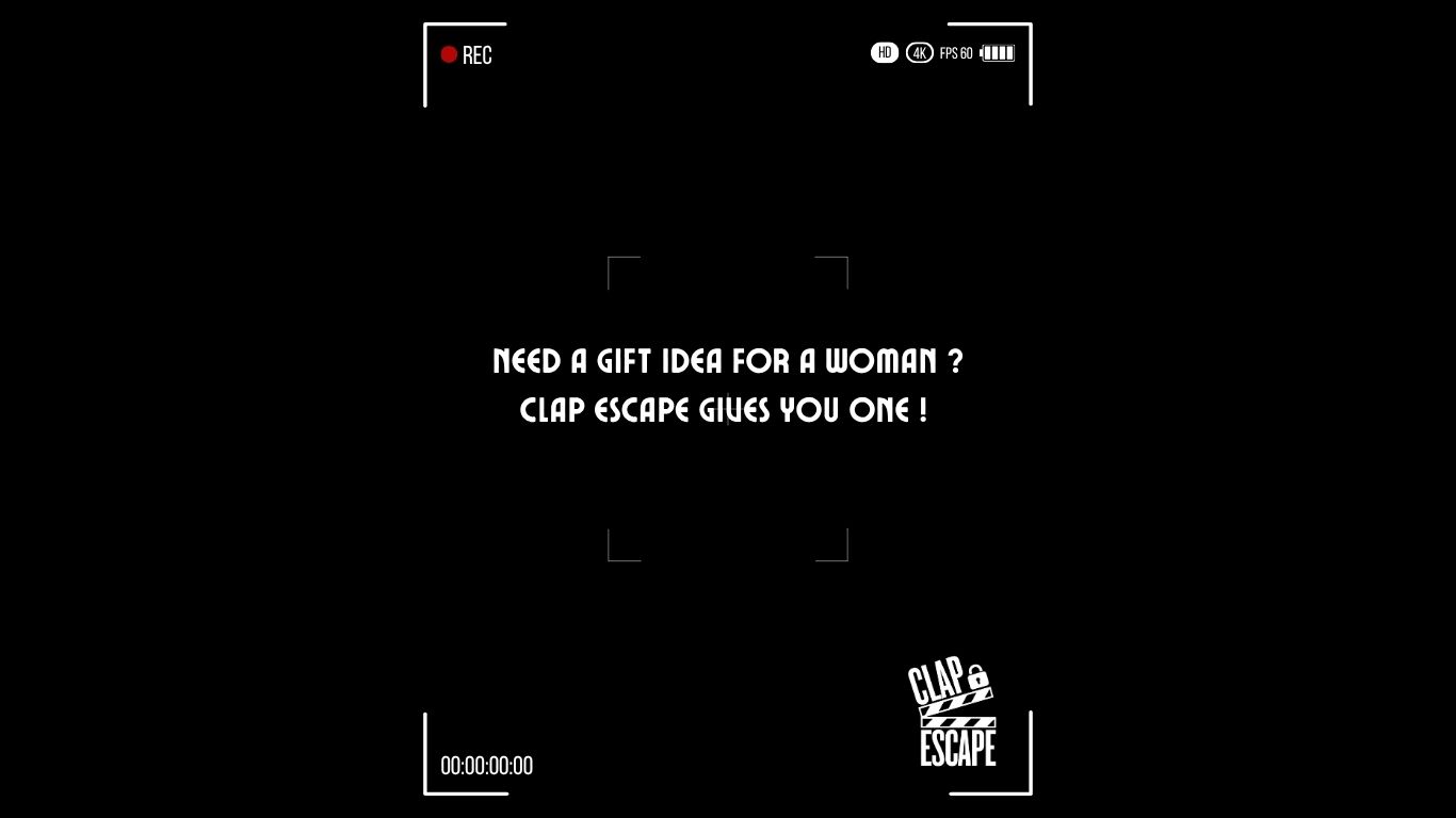 Looking for a gift idea for a woman in Lyon ? Discover the world of Clap Escape. Immersive escape games and movie sets: the perfect unusual gift for any occasion. Click here !