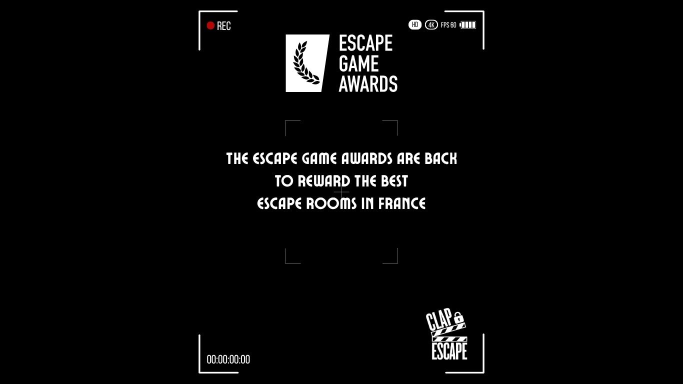 The Escape Game Awards are back ! Discover the best escape rooms in France that have been recognized this year. Who will take home the prize ? Follow the results and find your next adventure !