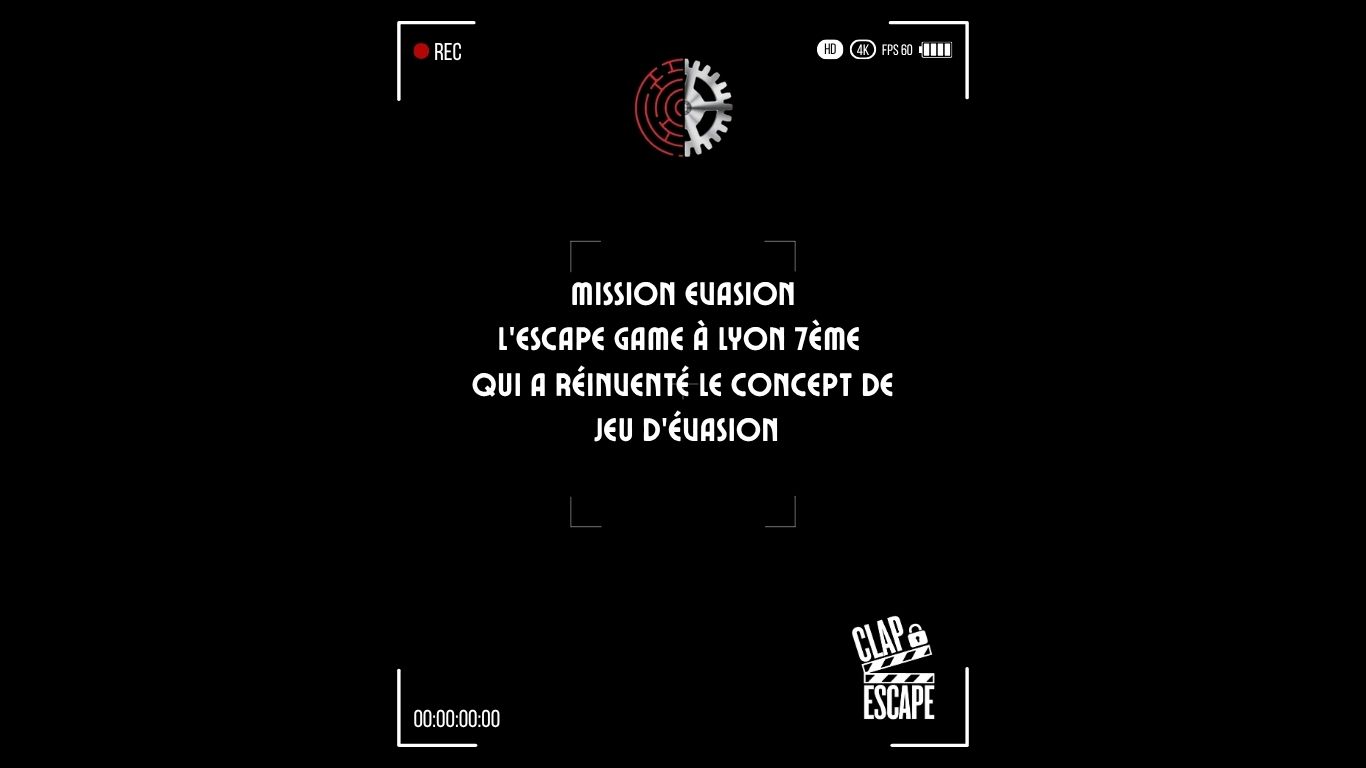 Découvrez Mission Evasion à Lyon 7, l'escape game qui casse les codes ! Plongez dans des scénarios inédits et vivez une expérience réinventée. Prêt pour une immersion totale ? Cliquez !