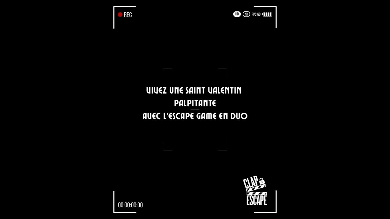 Quel programme pour une Saint-Valentin originale ? Découvrez l'escape game en duo : une immersion totale pour célébrer l'amour autrement. Réservez votre mission dès maintenant !