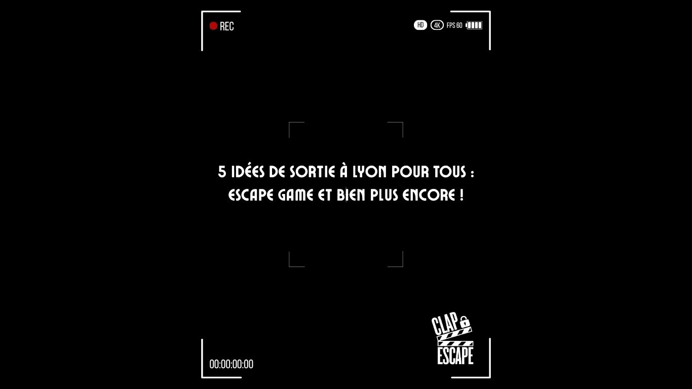 Quel programme pour une sortie à Lyon ? Découvrez 5 concepts originaux, dont l'escape game, pour varier les plaisirs. Le guide ultime pour vos loisirs lyonnais est ici !