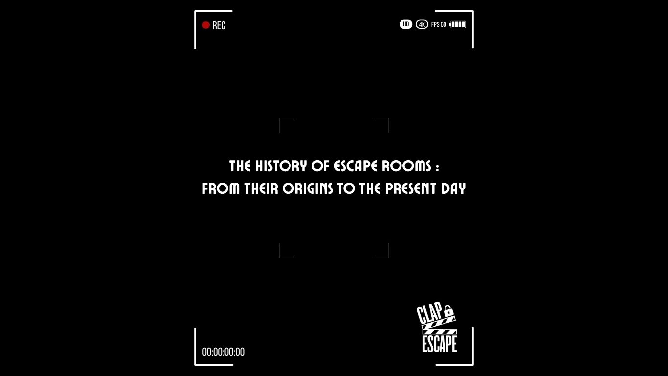 Learn all about the history of escape rooms : origins, pioneers, and innovations. Discover how this concept conquered the world to become the number one leisure activity.