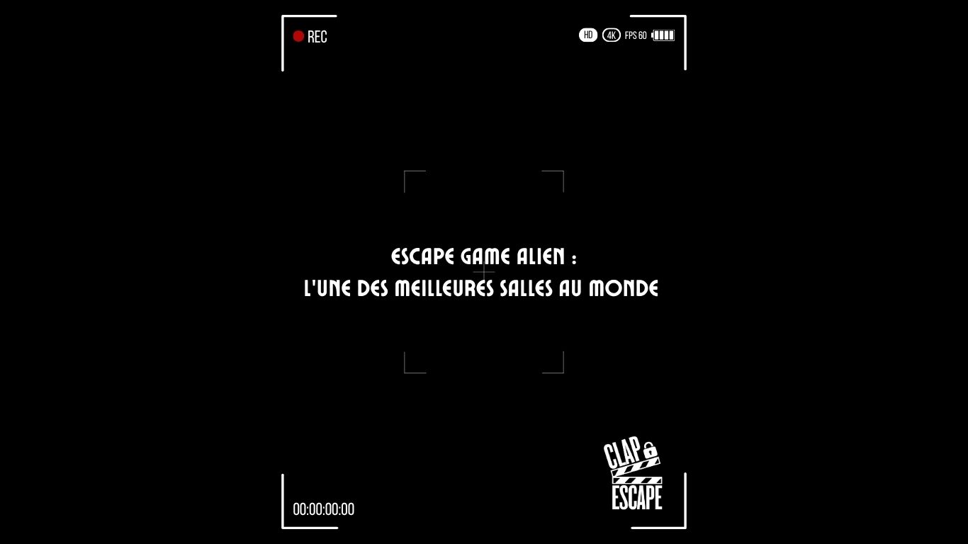 Vivez l'exceptionnel ! Découvrez pourquoi l'Escape Game Alien est classé parmi les meilleures salles au monde. Une immersion spatiale et des décors de cinéma à couper le souffle.